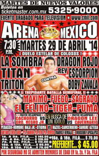 source: http://www.cmll.com/01_cartelera/img_arenamex/martes.JPG