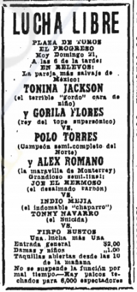 source: http://www.thecubsfan.com/cmll/images/cards/19530621progreso.PNG