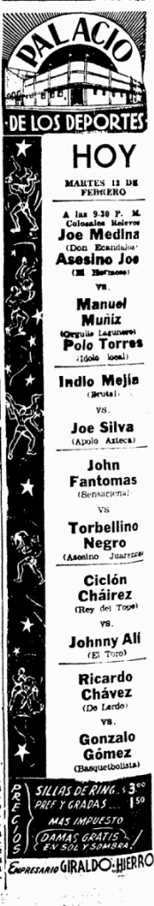 source: http://www.luchadb.com/images/cards/1950Laguna/19510213palacio.png