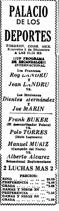 source: http://www.luchadb.com/images/cards/1950Laguna/19511205palacio.png