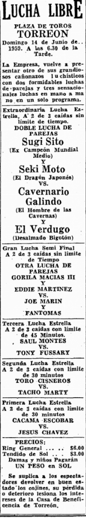 source: http://www.luchadb.com/images/cards/1950Laguna/19590614plaza.png