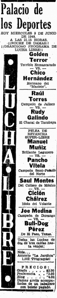 source: http://www.luchadb.com/images/cards/1940Laguna/19480609palacio.png